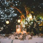 decoración con flores